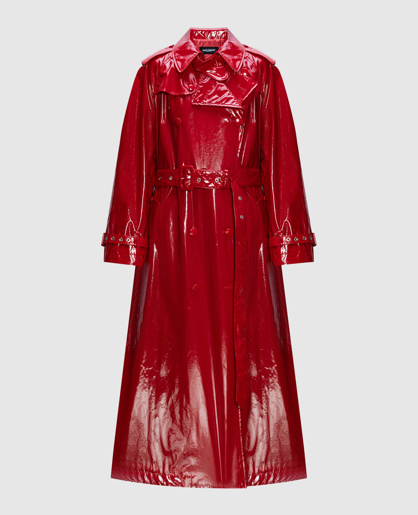アウターその他 DOLCE & GABBANA Technical organza trench coat Blackのウィメンズ Technical organza trench coat | Dolce&Gabbana®