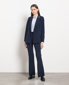 Vicolo Blue pants with stripes TE0044