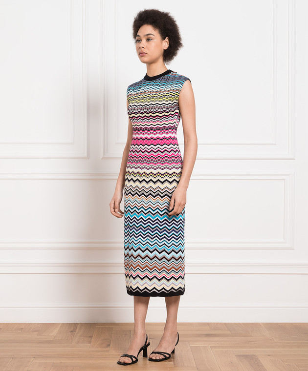 Missoni Kleid mit geometrischem Muster DS23SG27BK022H online kaufen bei Symbol