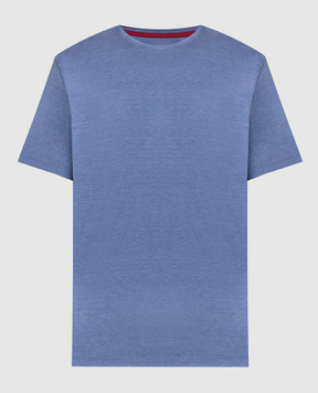 ISAIA Blue T-shirt MCI154JP001