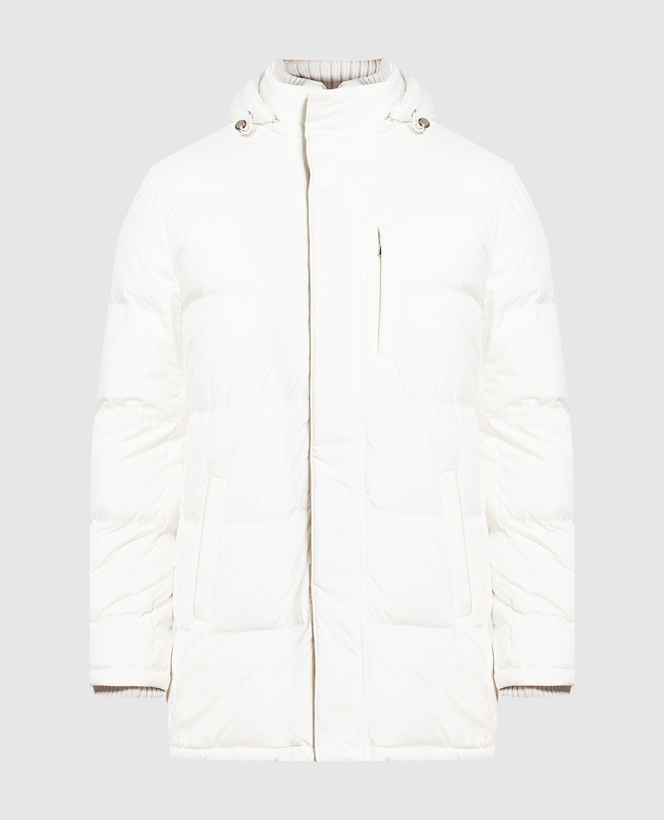 White down jacket enrico mandelli