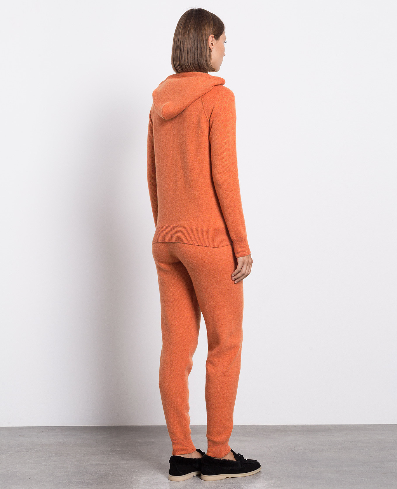 Orange cashmere tracksuit Babe Pay Pls 4