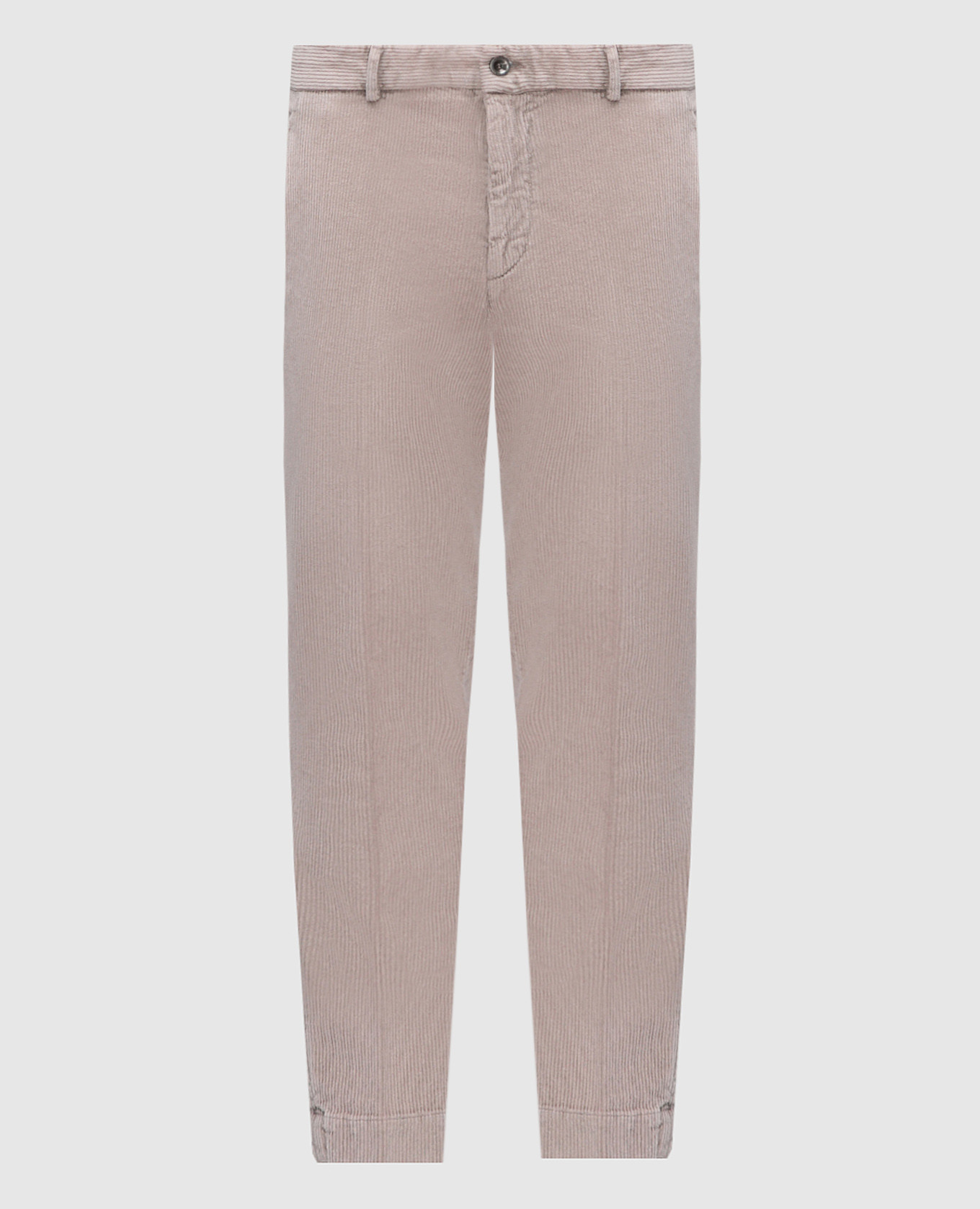 

Beige corduroy pants Peserico, Бежевый
