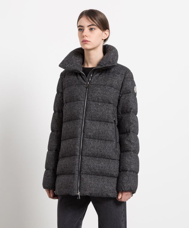 Moncler Gray Torcon wool and cashmere down jacket 1B0000359689 buy with Denmark delivery at Symbol