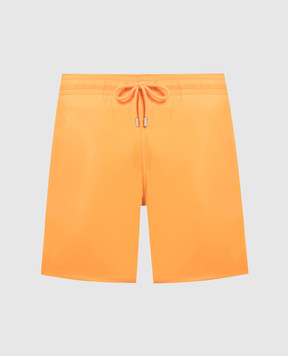Vilebrequin Moorea Orange Swim Shorts MOOC1A00