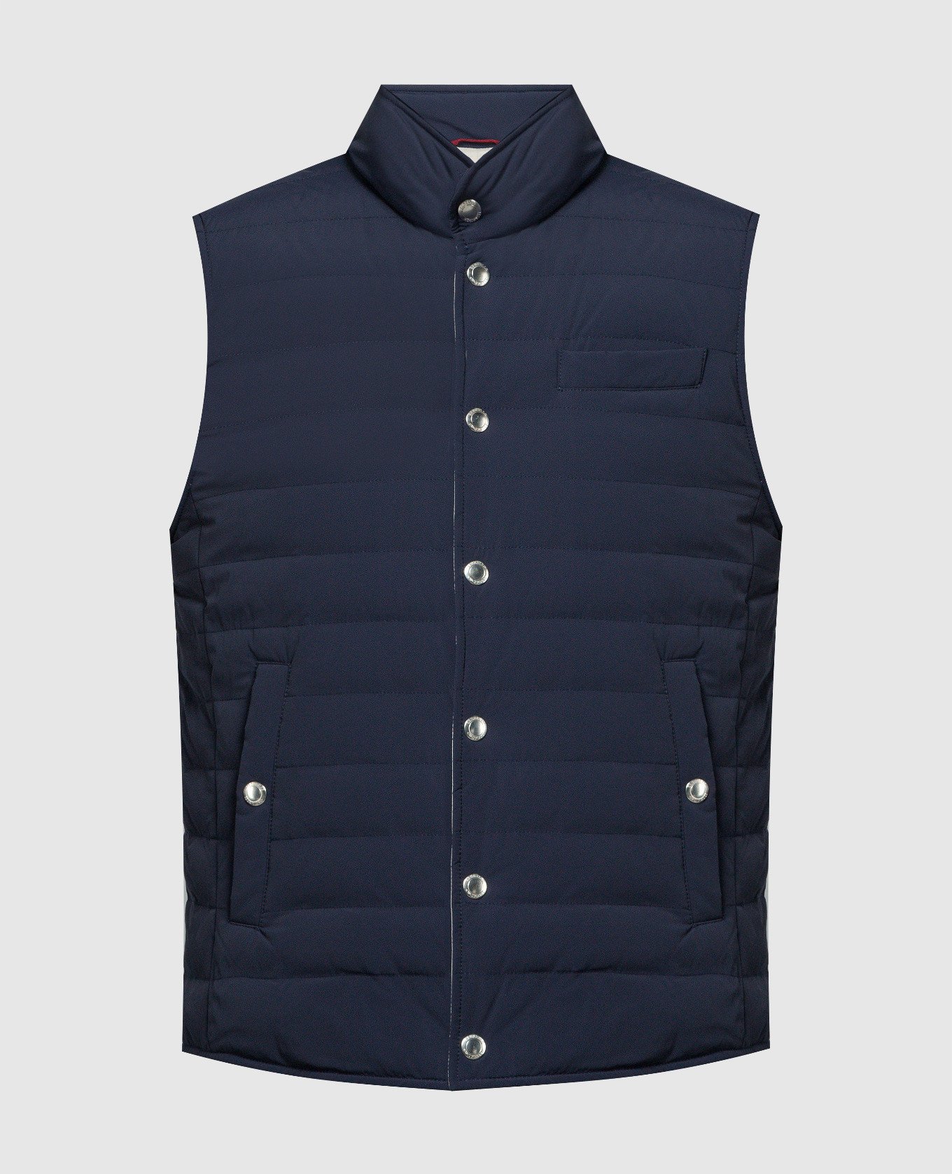 

Blue down quilted vest Brunello Cucinelli
