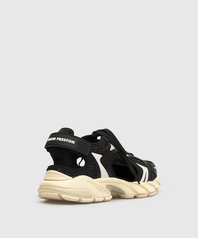 Heron Preston - Black combined sneakers BLOCK STEPPER LEA