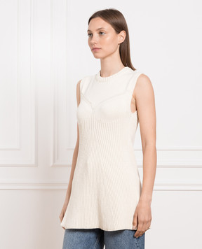 Jil Sander Beige top J03NC0115J15382