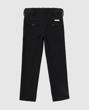 Stefano Ricci Children's black jeans Y1T90APAT0CT002E