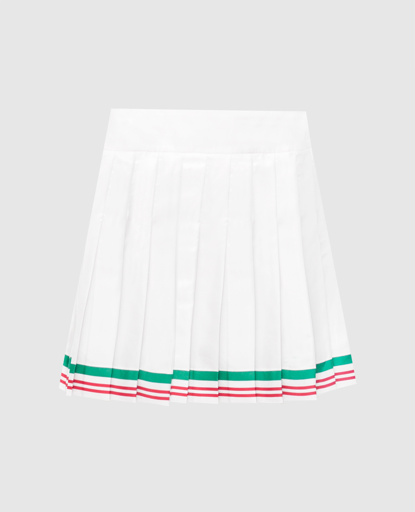 

White silk mini skirt Casablanca