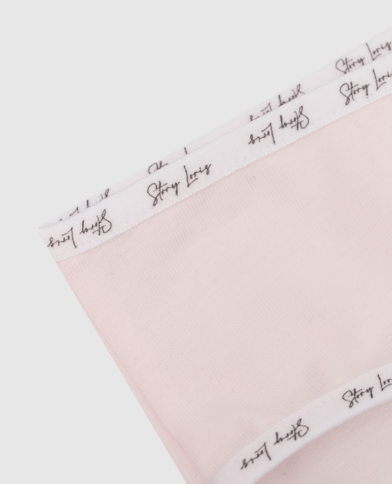 

Baby pink briefs with logo Story Loris