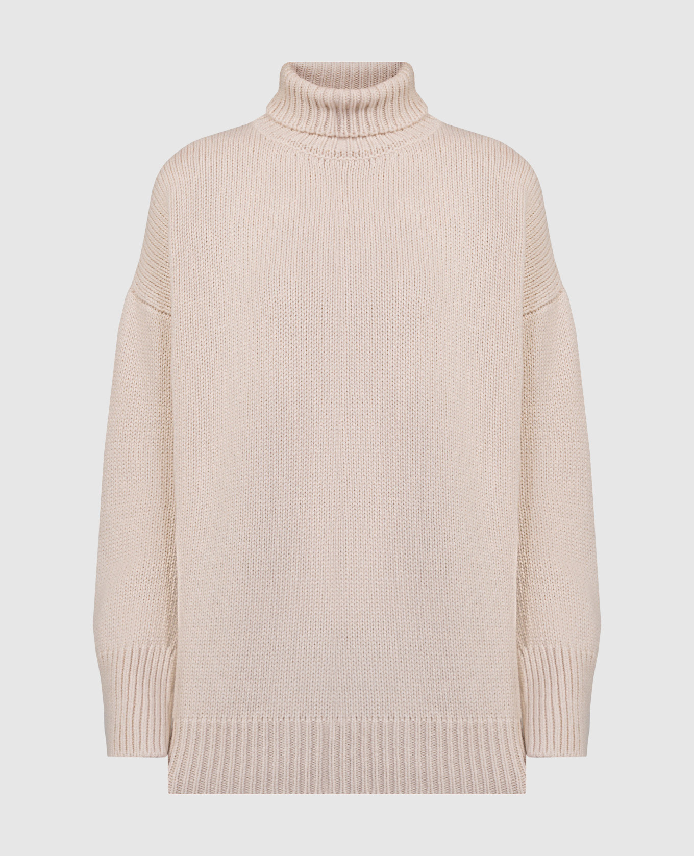 

Beige wool and cashmere sweater ANNECLAIRE