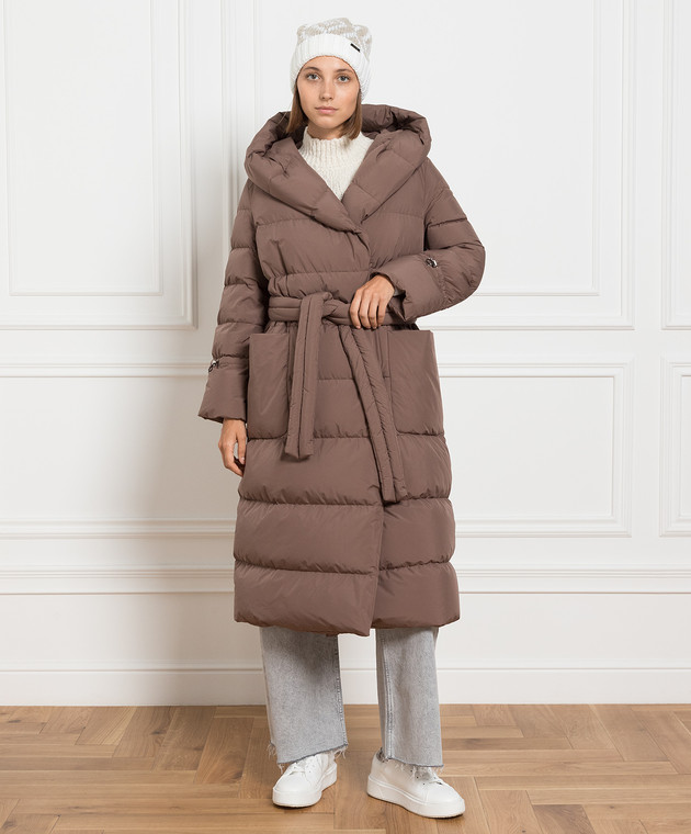 MOORER ダウンコート MANILA-STP Brown MooRER - Manila brown down jacket MANILASTP - shop with