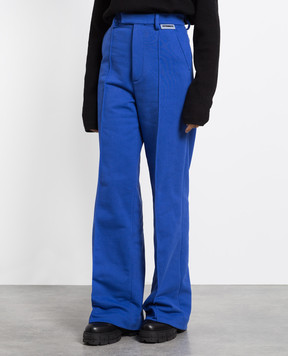 Vetements Blue pants WA53PA300N