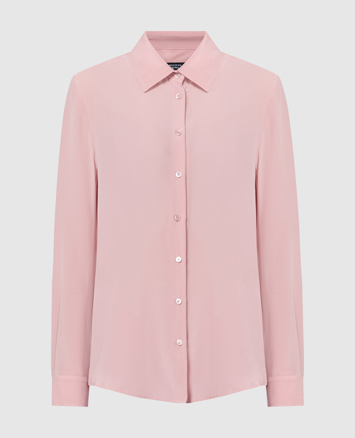 

Pink GEO silk blouse Max Mara Weekend, Розовый