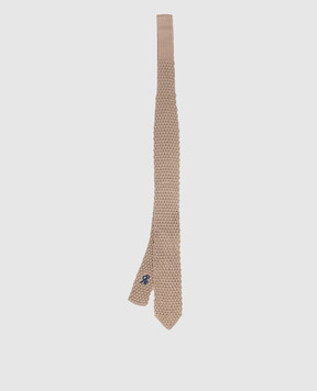 Stefano Ricci Children's brown silk tie YCRMTSR1400