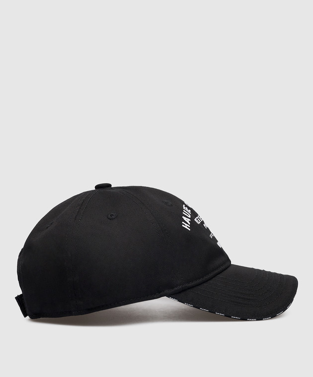 Vetements - Black cap with logo embroidery UE63CA200BW