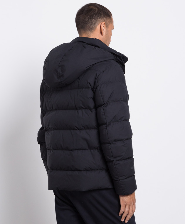Moncler - Sabor black down jacket with logo 1A000415958J - shop