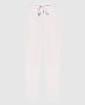 Peserico Beige pants with sequins P04858J0R102347