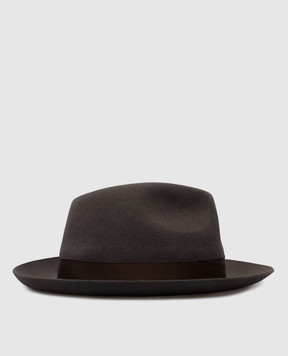 Borsalino Jer wool gray hat 390054