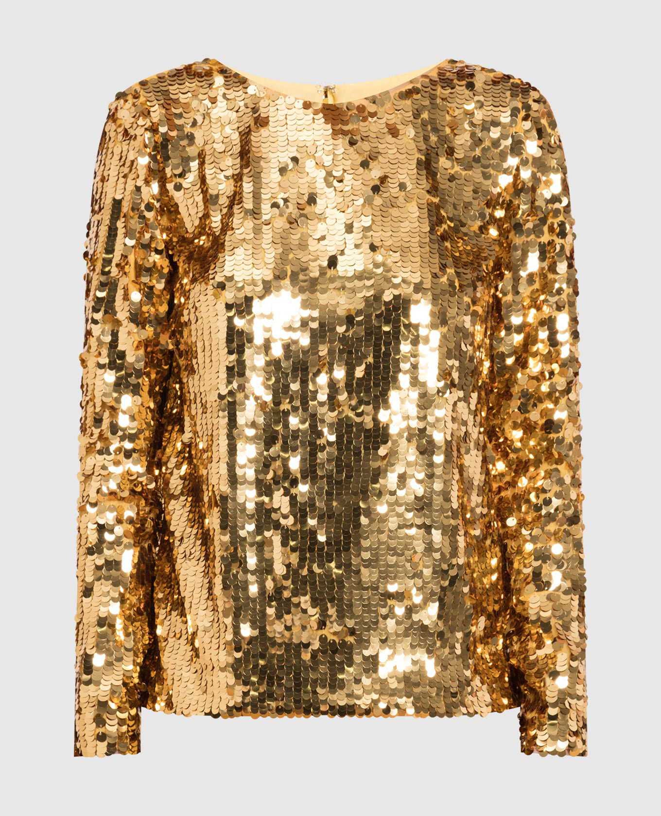 

Golden blouse with sequins Carolina Herrera