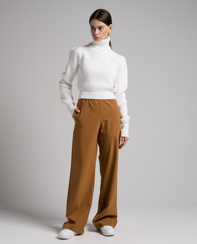 Dolce&Gabbana Brown logo pants FTCZJTGDBWT