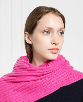 Allude Pink cashmere scarf 23511431