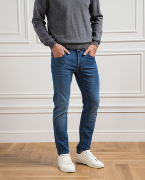 Tramarossa Blue jeans with a distressed effect MICHELANGELOD306