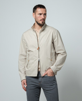 Canali Beige windbreaker SG02943O40877