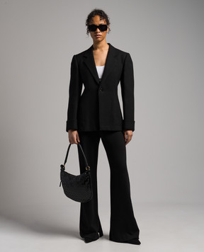 Bottega Veneta Black jacket with cuffs 759699VKPH0