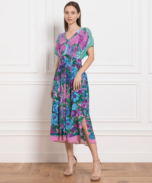 Max Mara Weekend - Canosa dress made of silk in a floral print CANOSA - buy  with Greece delivery at Symbol