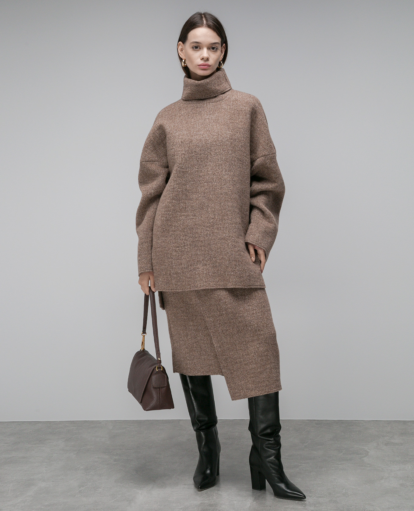 Brown skirt for smell Gauchere 2