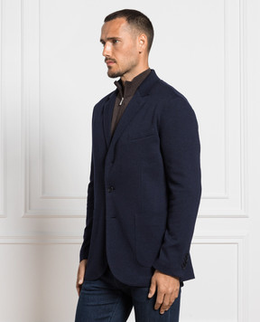 Enrico Mandelli Blue blazer A7T7214803