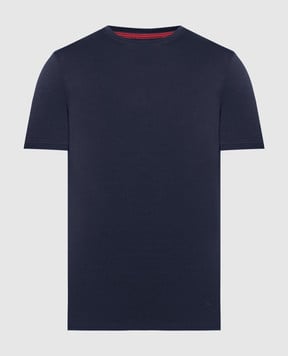 ISAIA Blue T-shirt MCI154JP001