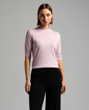 Jil Sander Pink jumper made of cashmere, wool and silk J01GP0004J14501