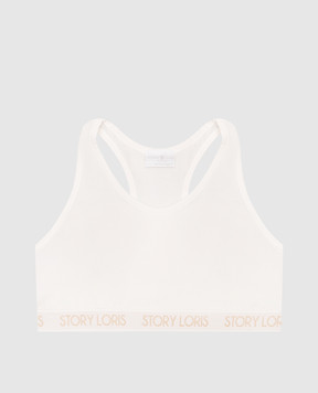 Story Loris Children's white top with logo 25379816
