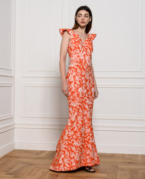 Zac Posen Orange dress 23848453