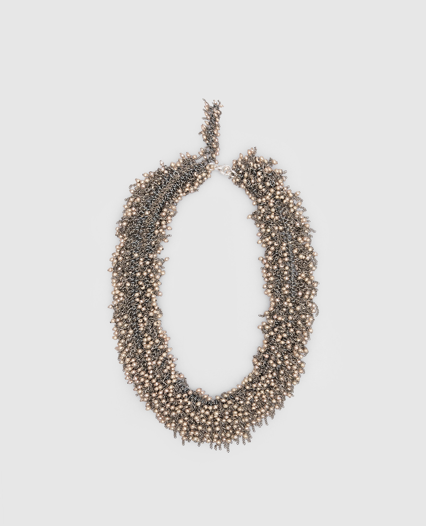 

Silver necklace Marc Le Bihan
