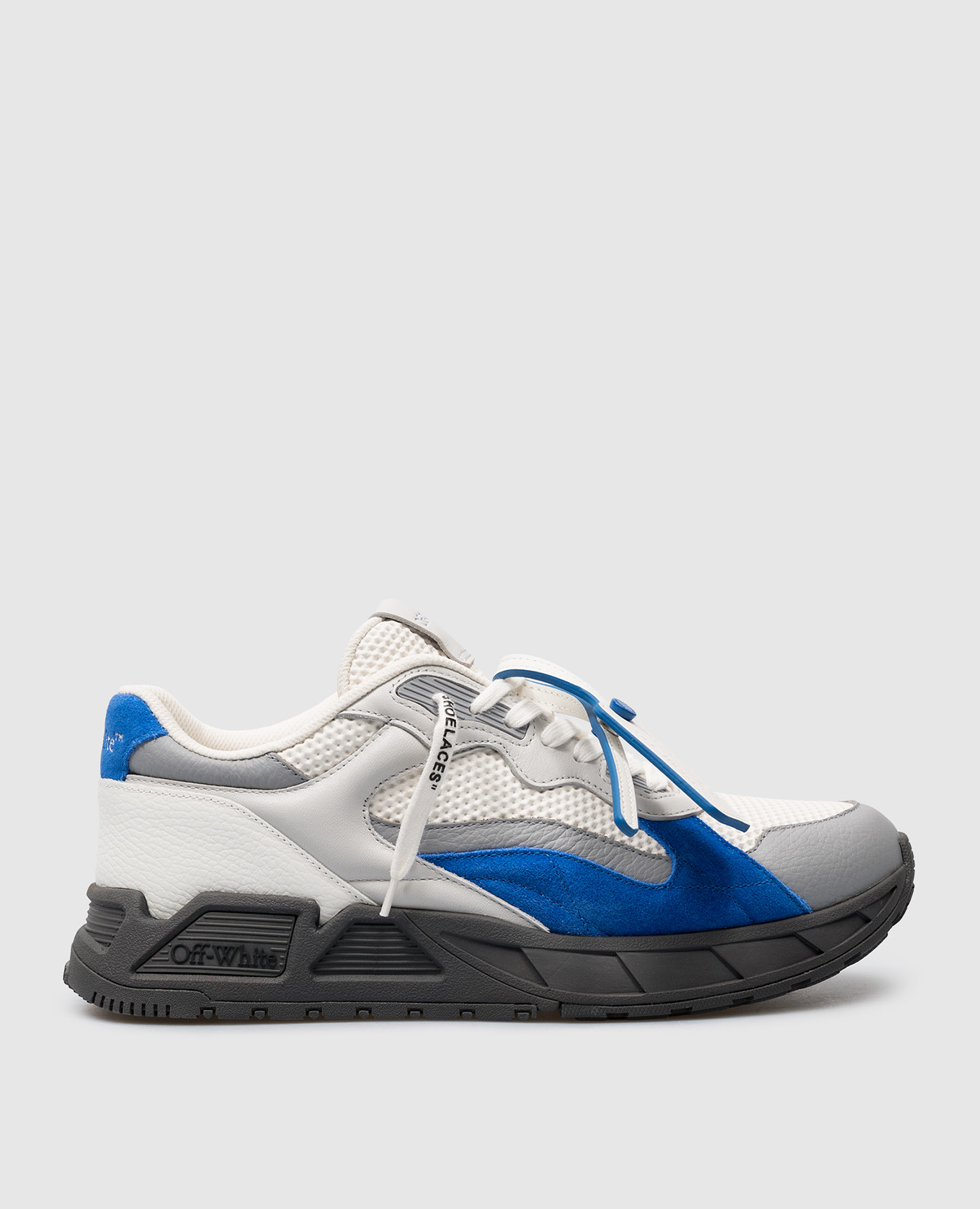 

Kick Off gray combination sneakers Off-White, Серый