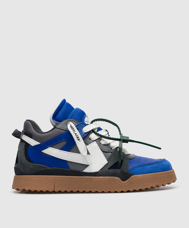 Off-White - Midtop Sponge sneakers made of leather Off-White - Midtop Sponge sneakers made of leather