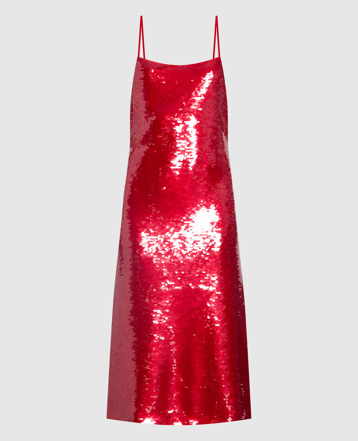 

Red sequin midi dress Philosophy di Lorenzo Serafini