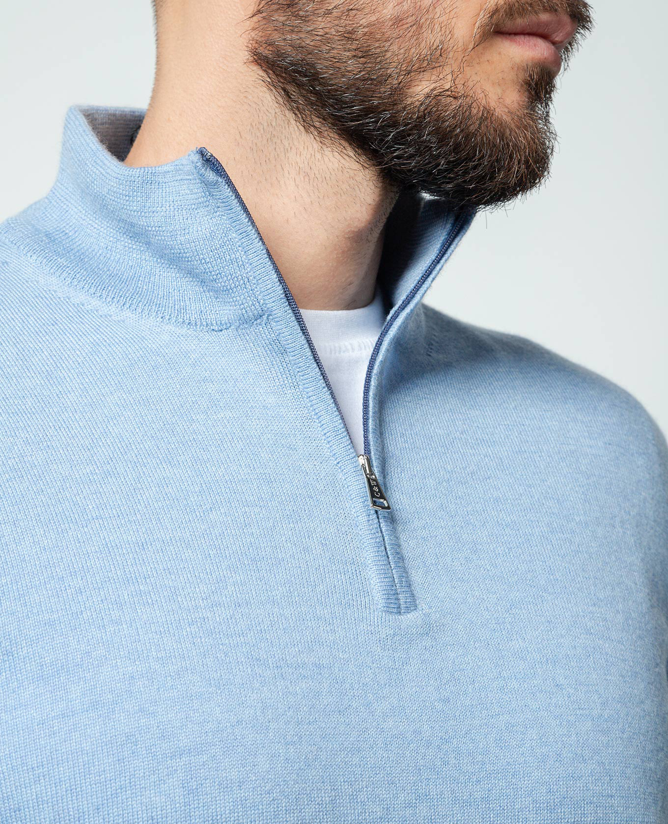 

Blue woolen jumper Cashmere&Whiskey, Light blue