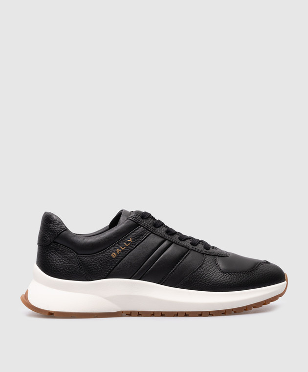 Bally - Darsyl black leather sneakers MSK09SVT238 - shop