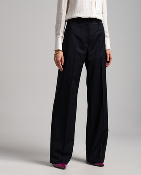 Valentino Blue pants made of wool 4B3RB4M72QB