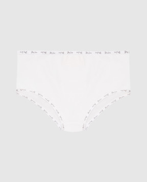 Story Loris Children's white panties with a logo 36307816