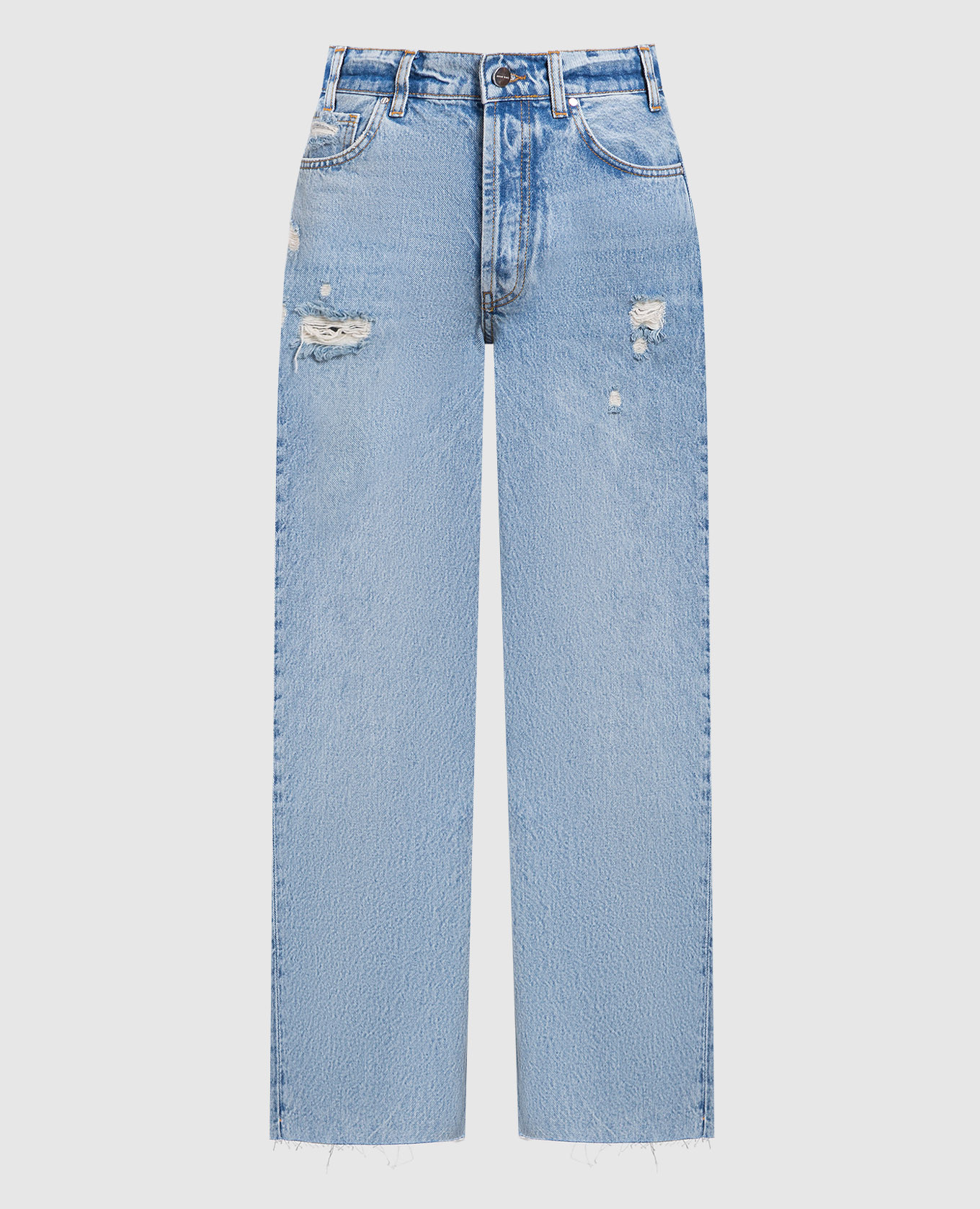 

Gavin blue jeans with slits Anine Bing, Light blue