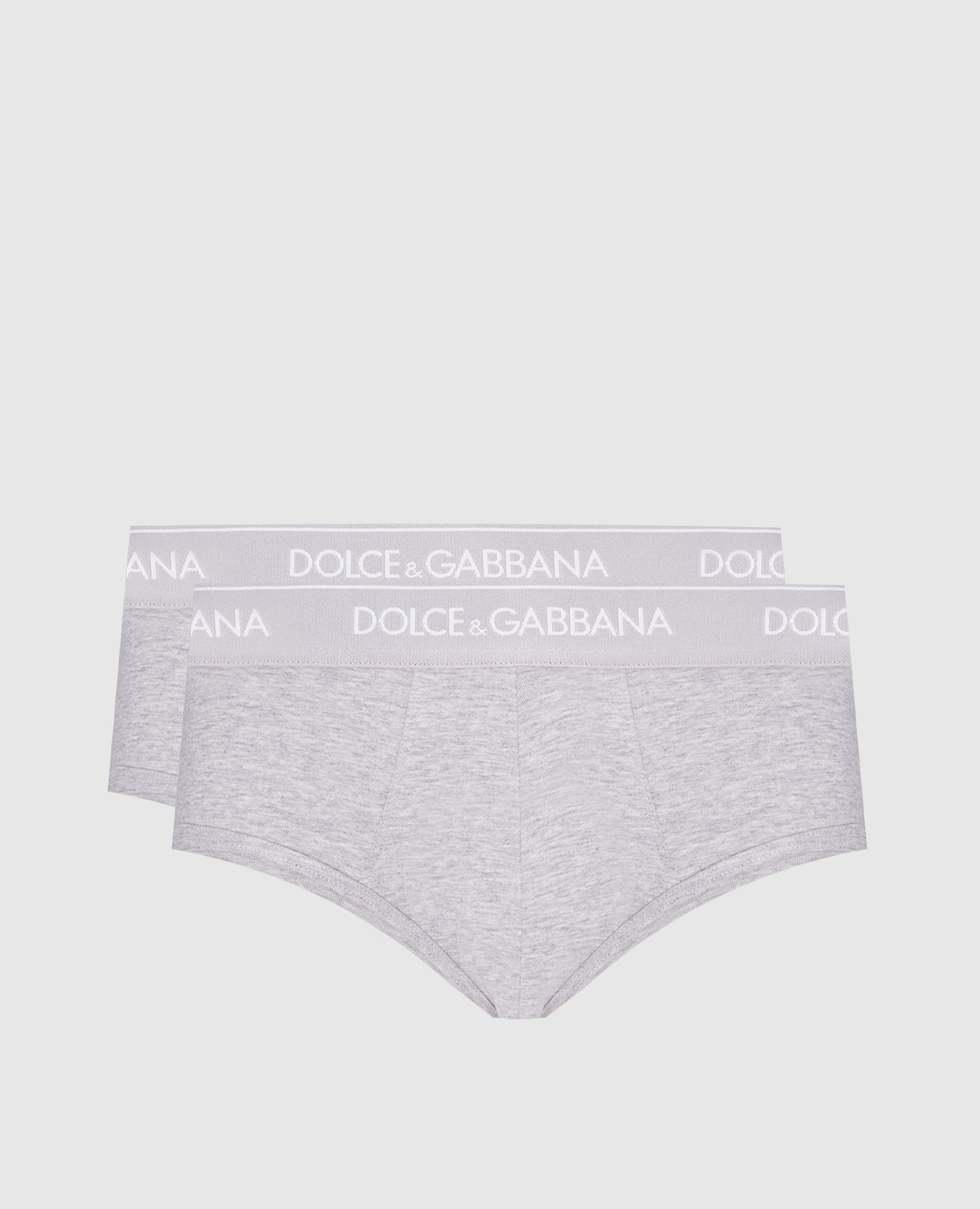 

Set of gray briefs with logo Dolce&Gabbana, Grey