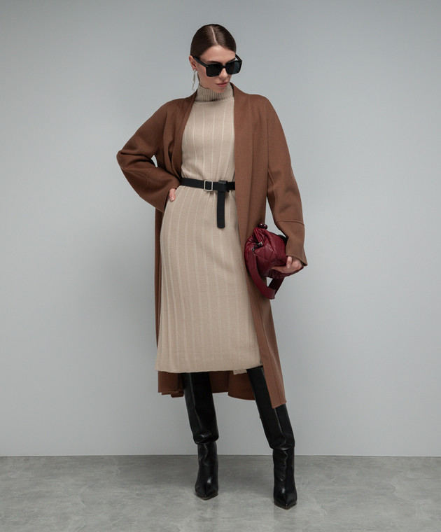 Max Mara Arezzo beige wool dress AREZZO buy with Sweden delivery at Symbol