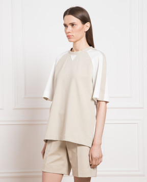 Kiton Beige T-shirt D55456H08052