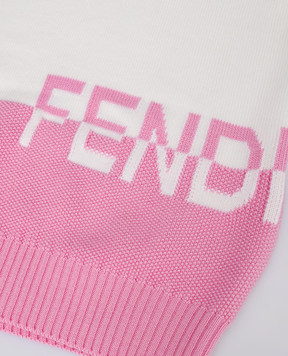 Fendi Children's milk vest made of wool JUG026AJ1L